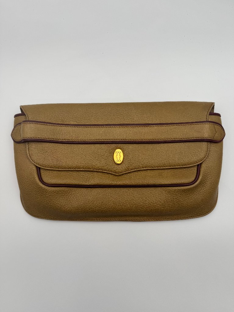 Cartier Mustard Clutch